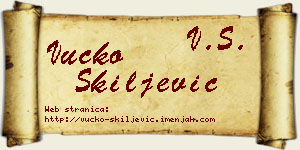 Vučko Škiljević vizit kartica